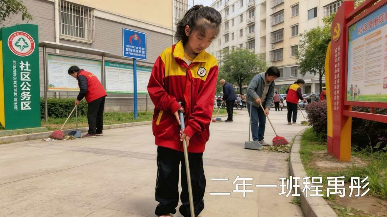 尚美筑魂践初心 志愿服务洁家园——内蒙古自治区赤峰市元宝山区元矿小学关工委五一期间亲子志愿服务活动