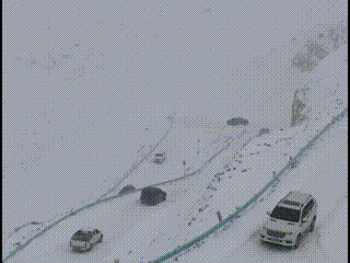 关工人的天路护送