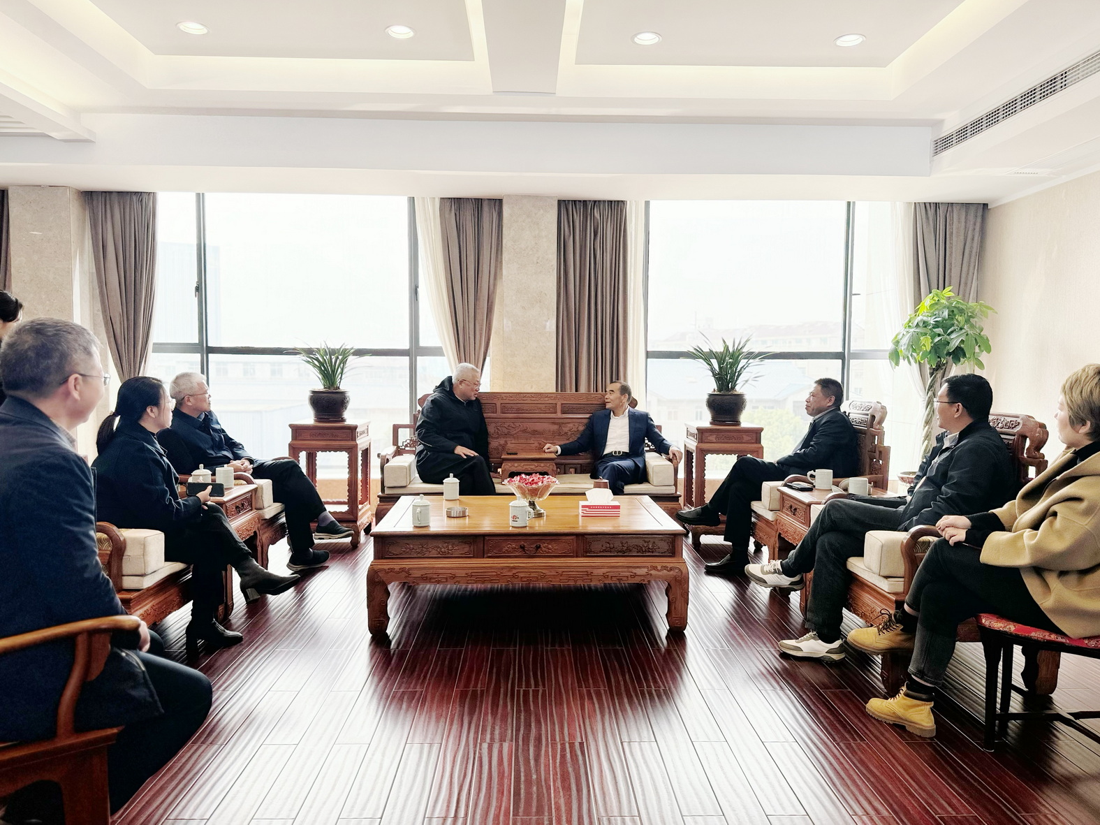 浙江省丽水市关工委赴缙云县开展关心下一代公益事业专题调研