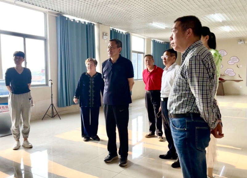 江西省抚州市关工委赴临川区开展基层关工委组织规范化建设调研