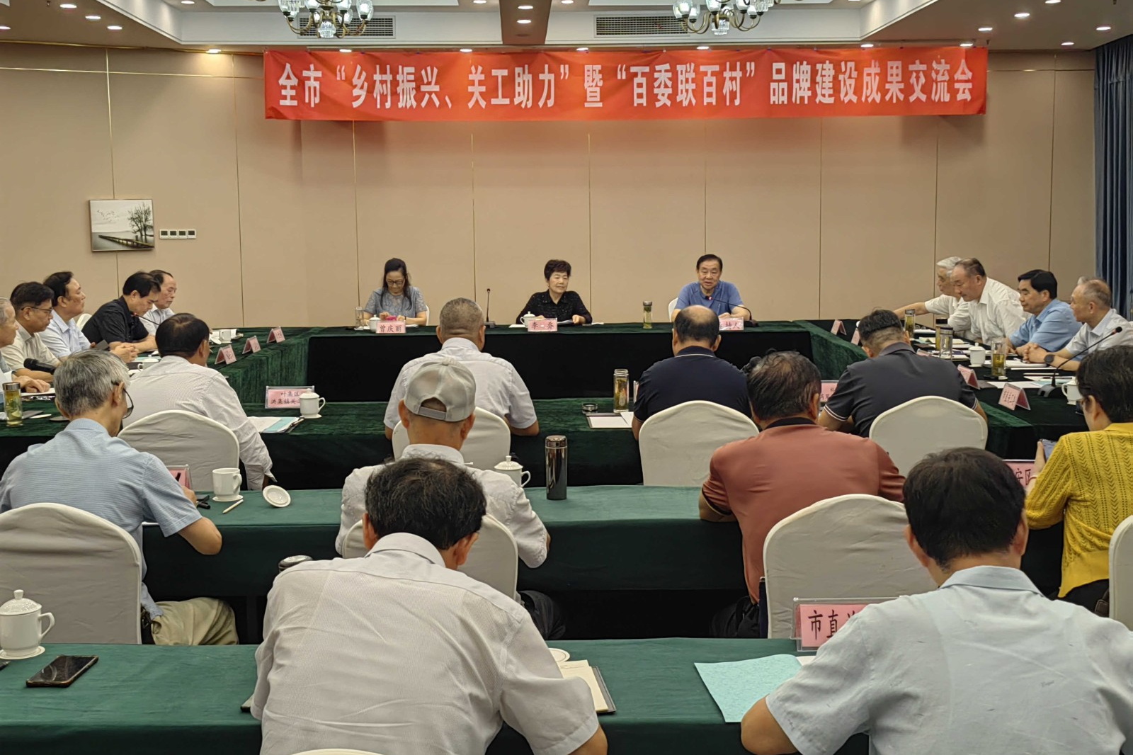 安徽省六安市“乡村振兴、关工助力”暨“百委联百村”品牌建设成果交流会召开