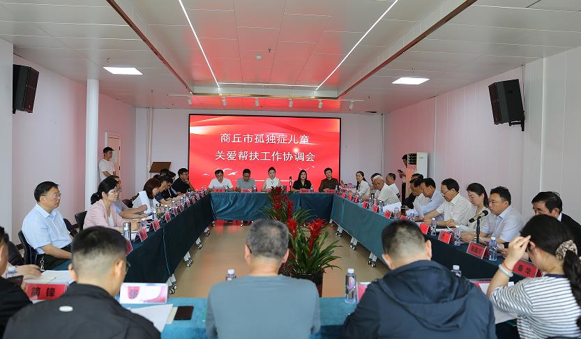 商丘市召开孤独症儿童关爱帮扶工作协调会