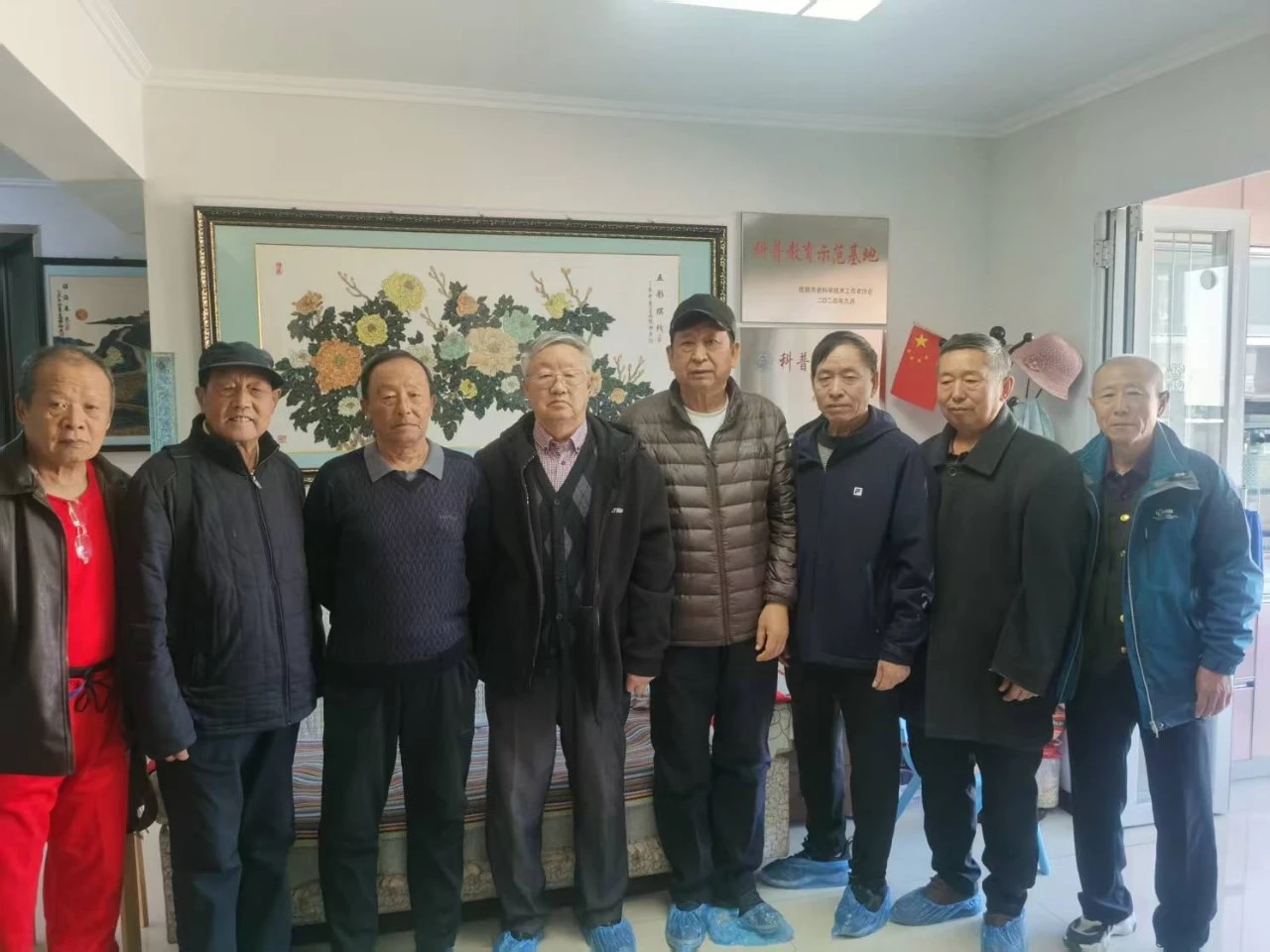 辽宁省抚顺市关工委赴喜林蝶衣工作室调研探索非遗文化与青少年科普融合新路径