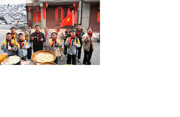 兴化市第二实验小学和沙沟中心校关工委组织“舌尖上的家乡美食”研学活动