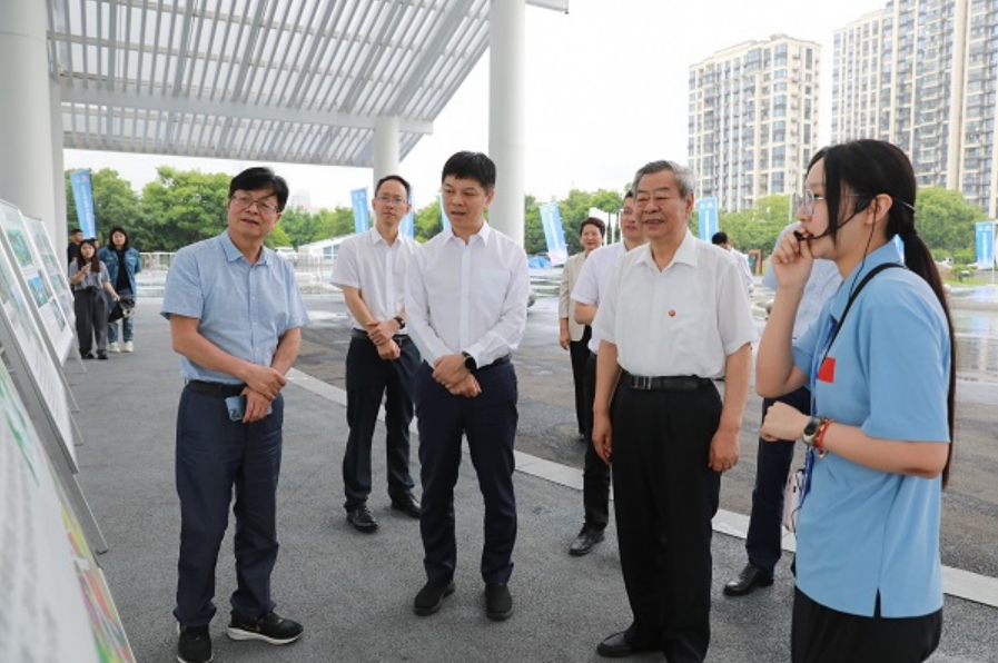 浙江省关工委主任徐宏俊到温州市瓯海区调研关心下一代工作