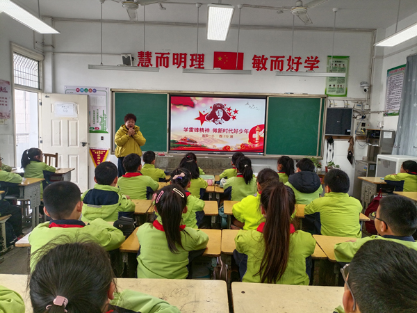 以点滴行动 续写新时代雷锋故事——安徽省宣城市旌德县旌阳一小关工委开展学雷锋活动