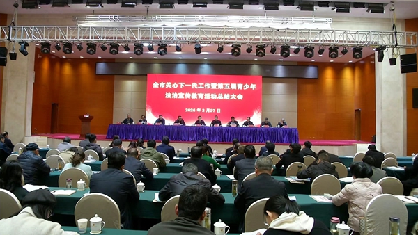 安徽省桐城市关心下一代工作暨第五届青少年法治宣传教育活动总结大会召开