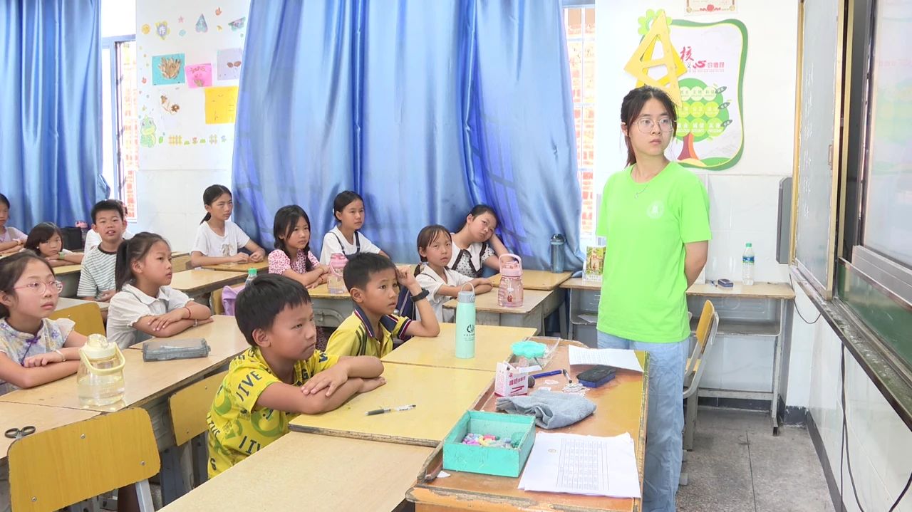 华中农业大学暑期致力乡村支教