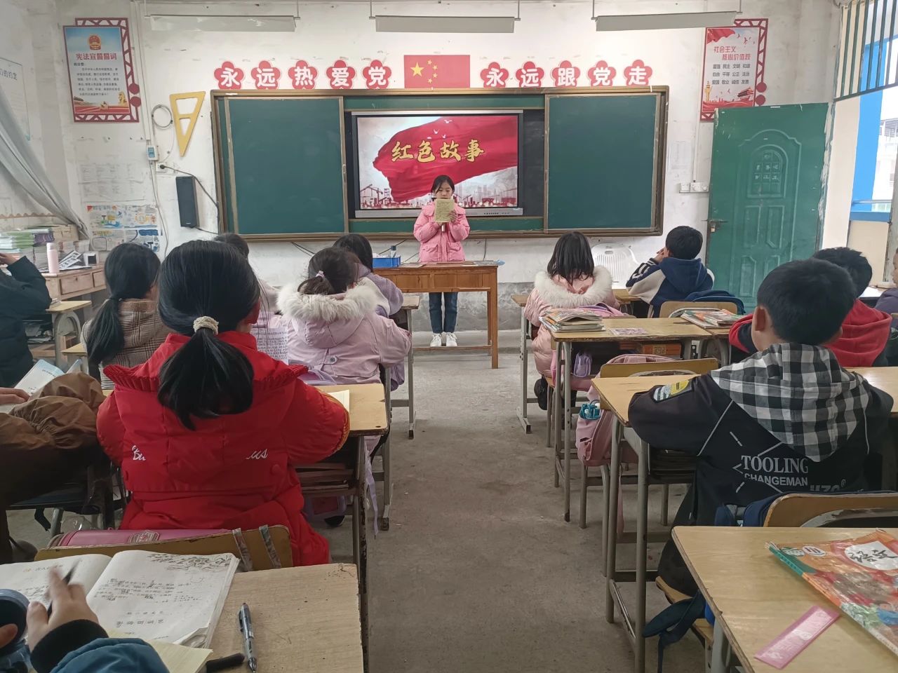 江西省赣州市于都县罗坳中心小学关工委开展红色故事宣讲活动