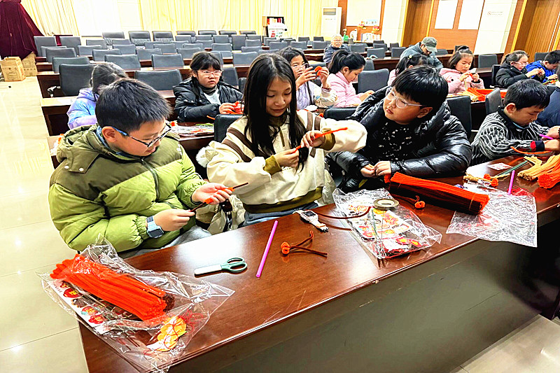 江苏省南京市秦淮区月牙湖街道富丽山庄社区开展“扭扭迎新，柿柿如意”扭扭棒手工活动(4).jpg