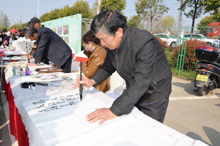DSC_60043月28日，徐州经开区大庙街道关工委组织“五老”人员文化下乡，在大庙村梨市开展“（翰墨飘香·春满梨园）.jpg
