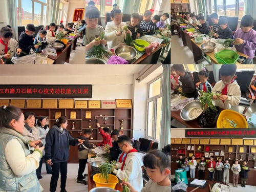 磨刀石镇中心校举办劳动技能大赛1_副本.png