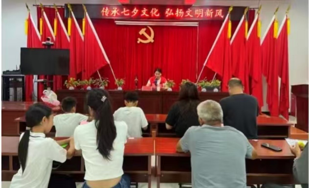 巧手折乞巧 书香润童心——江苏省南通市如东县新店镇开展“七夕”主题实践活动