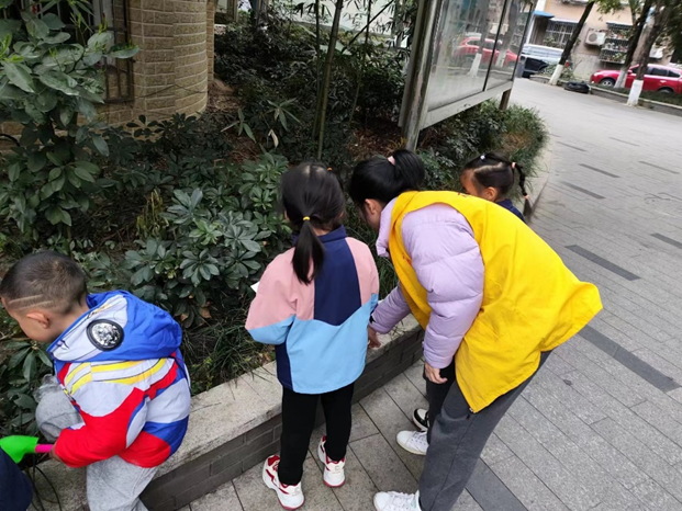 成都市金牛区青羊北路社区关工委开展植树活动