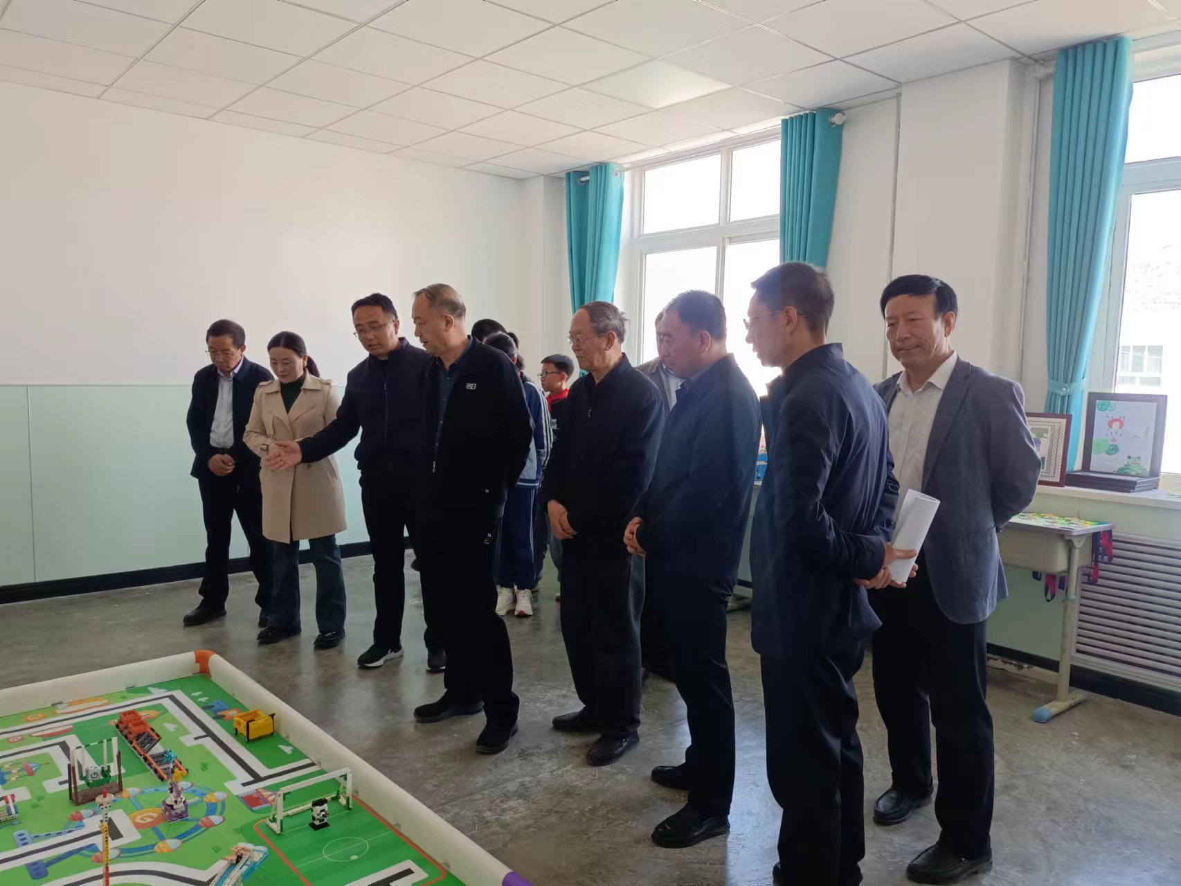 甘肃省天水市关工委调研张家川县关心下一代工作开展情况