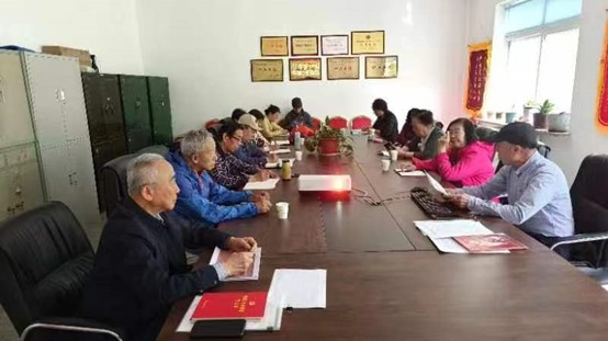 沈阳市皇姑区沈飞关工委邀请三台子街道楷模宣讲团团长为老同志们宣讲和解读《党史学习教育工作条例》内容