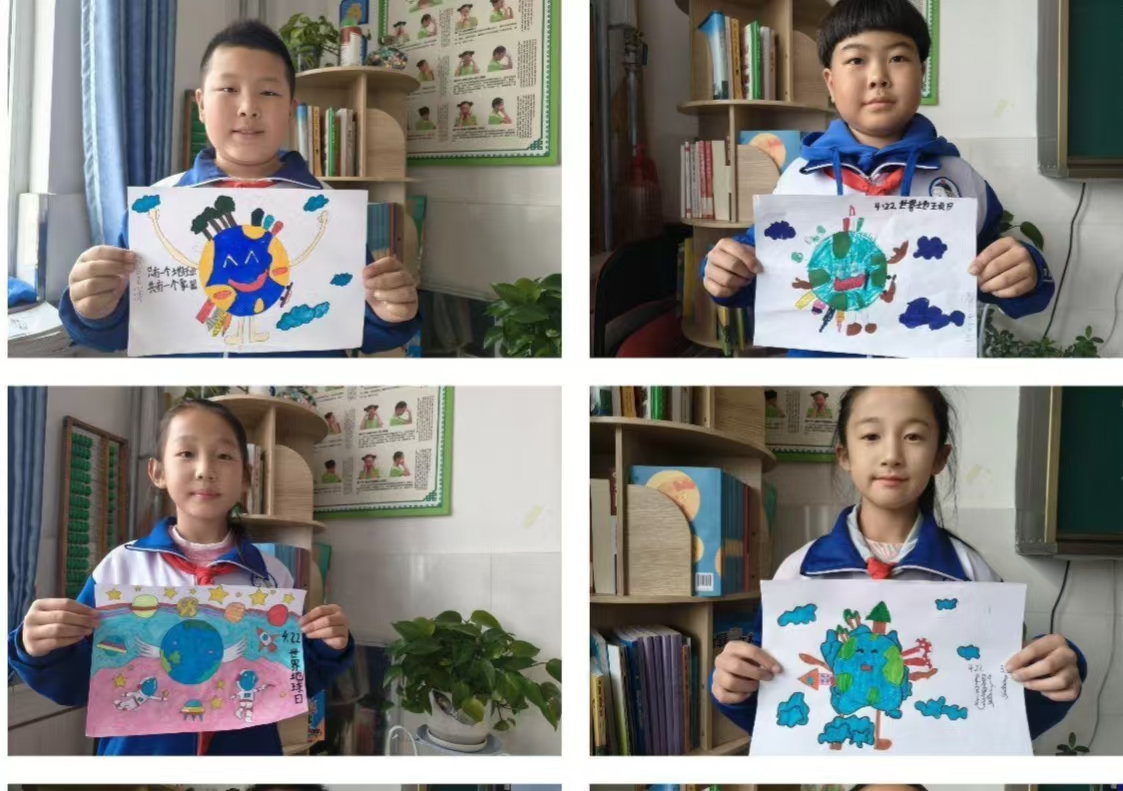 内蒙古翁牛特旗海拉苏蒙古族学校关工委开展“保护地球人人有责”世界地球日教育活动