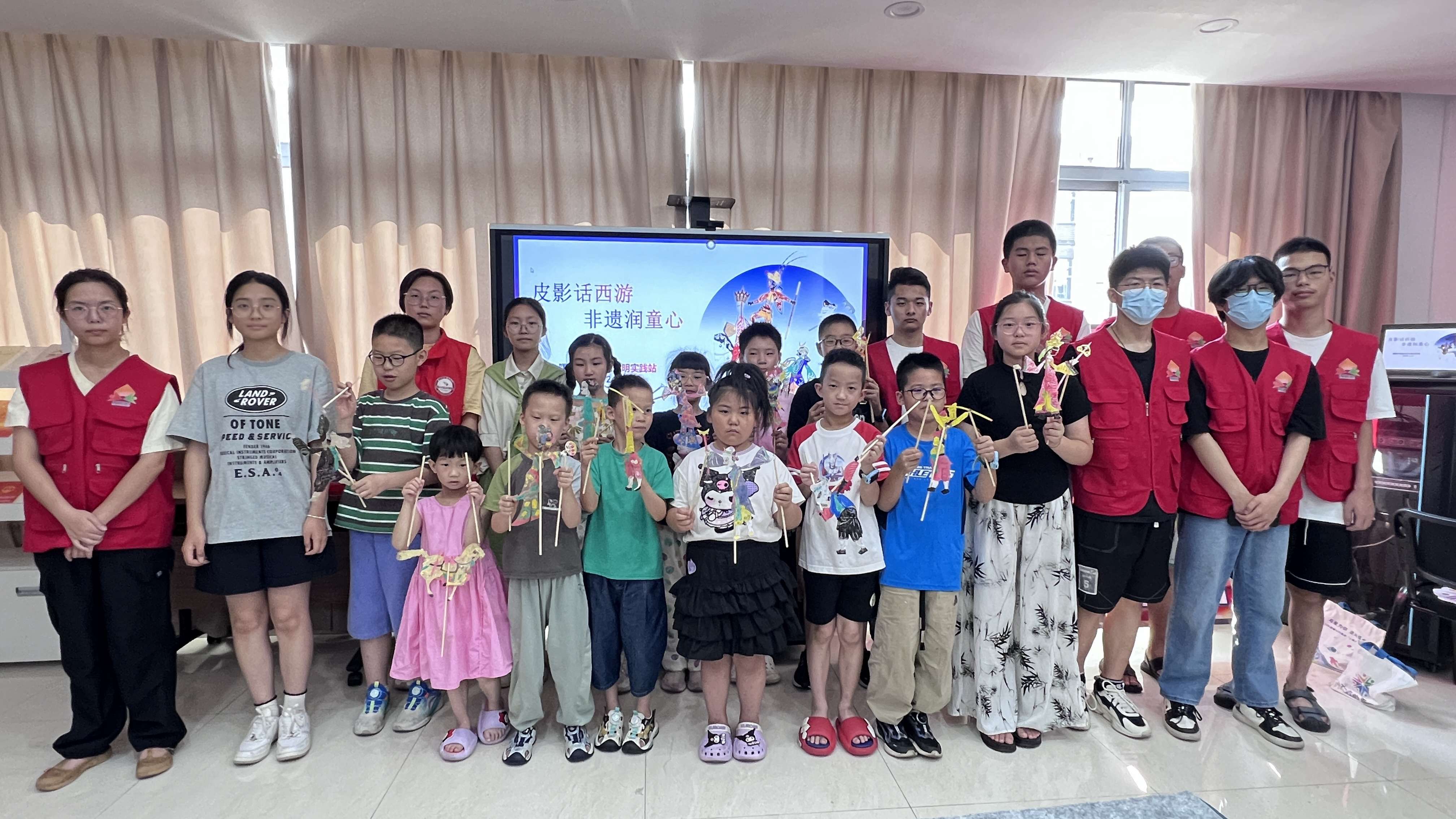 江苏省无锡市惠山区玉祁街道曙光村关工委：皮影话西游  非遗润童心