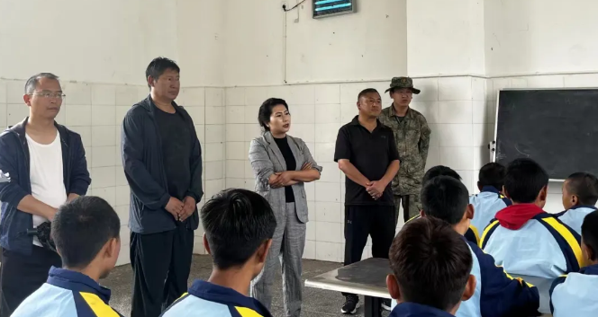 四川省凉山州喜德县关工委开展暑期控辍保学实地走访