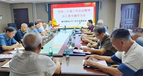 江西省遂川县关工委召开专题会议学习贯彻落实党的二十届三中全会精神