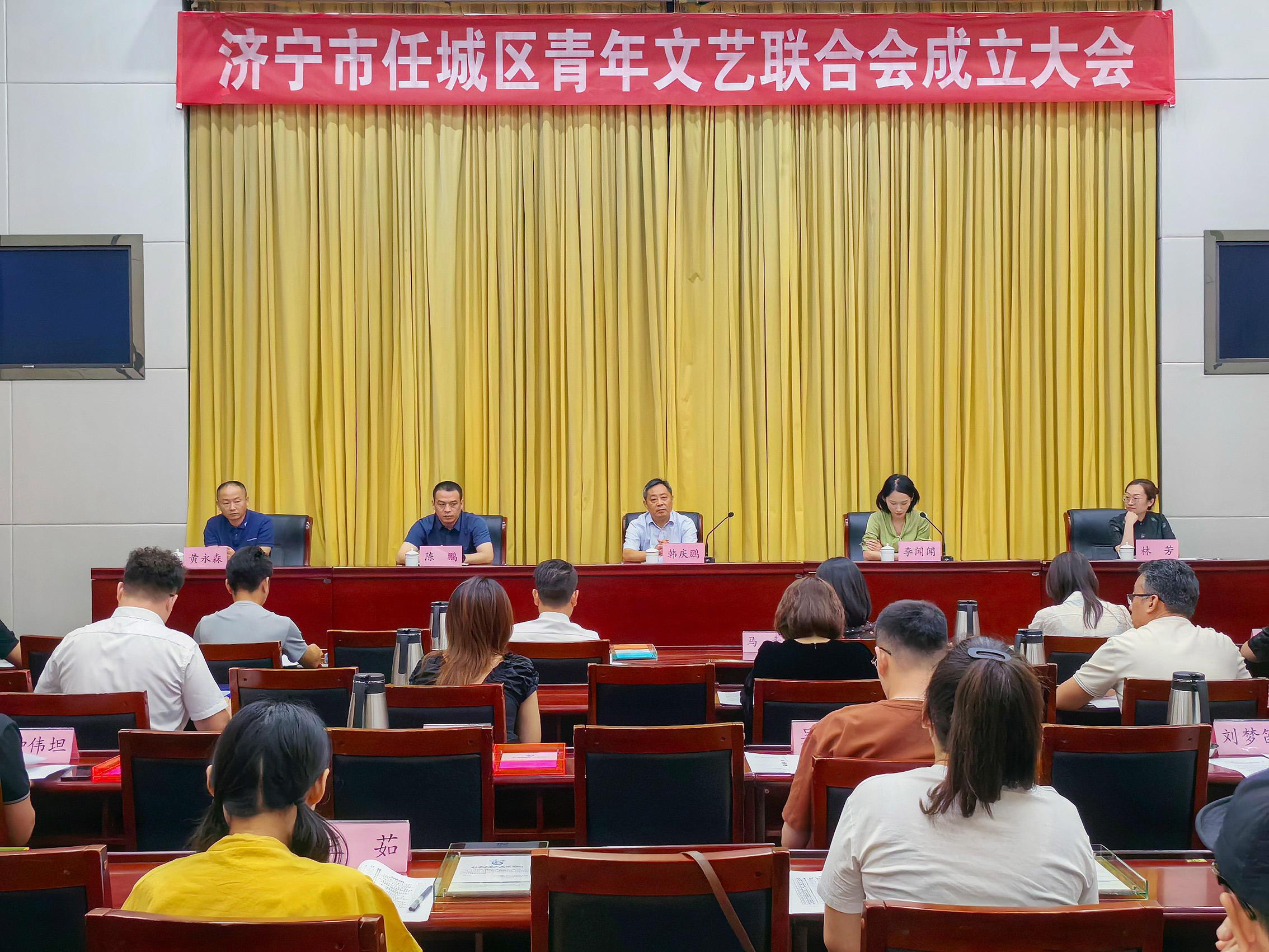山东省济宁市任城区青年文艺联合会成立