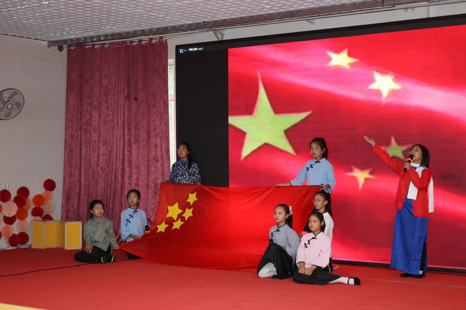 赤子爱国情 奋斗新征程 ——内蒙古赤峰市元宝山区马林小学举办“强国复兴有我”舞台剧创作表演比赛