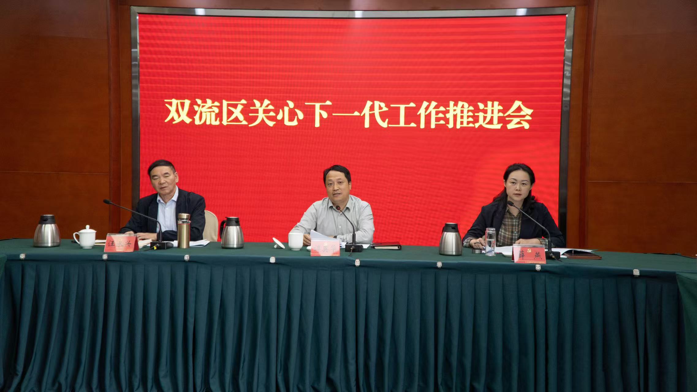 凝聚力量  齐抓共育——成都市双流区召开关心下一代工作推进会（二）