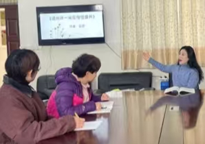 江苏省徐州市铜山区汉王镇北望幼儿园关工委举行教师读书分享活动