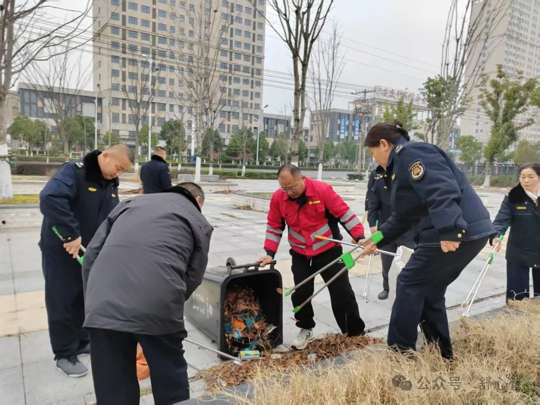 安徽省六安市舒城县城管局关工委 开展学雷锋志愿服务活动