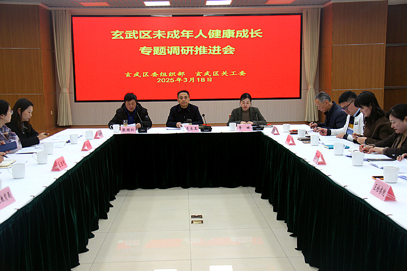 江苏省南京市玄武区召开未成年人健康成长专题调研推进会，共筑成长之路