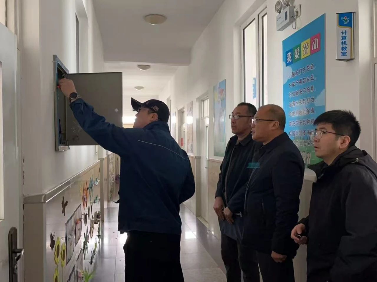 宁安市江南乡关工委开展春季校园安全专项检查活动