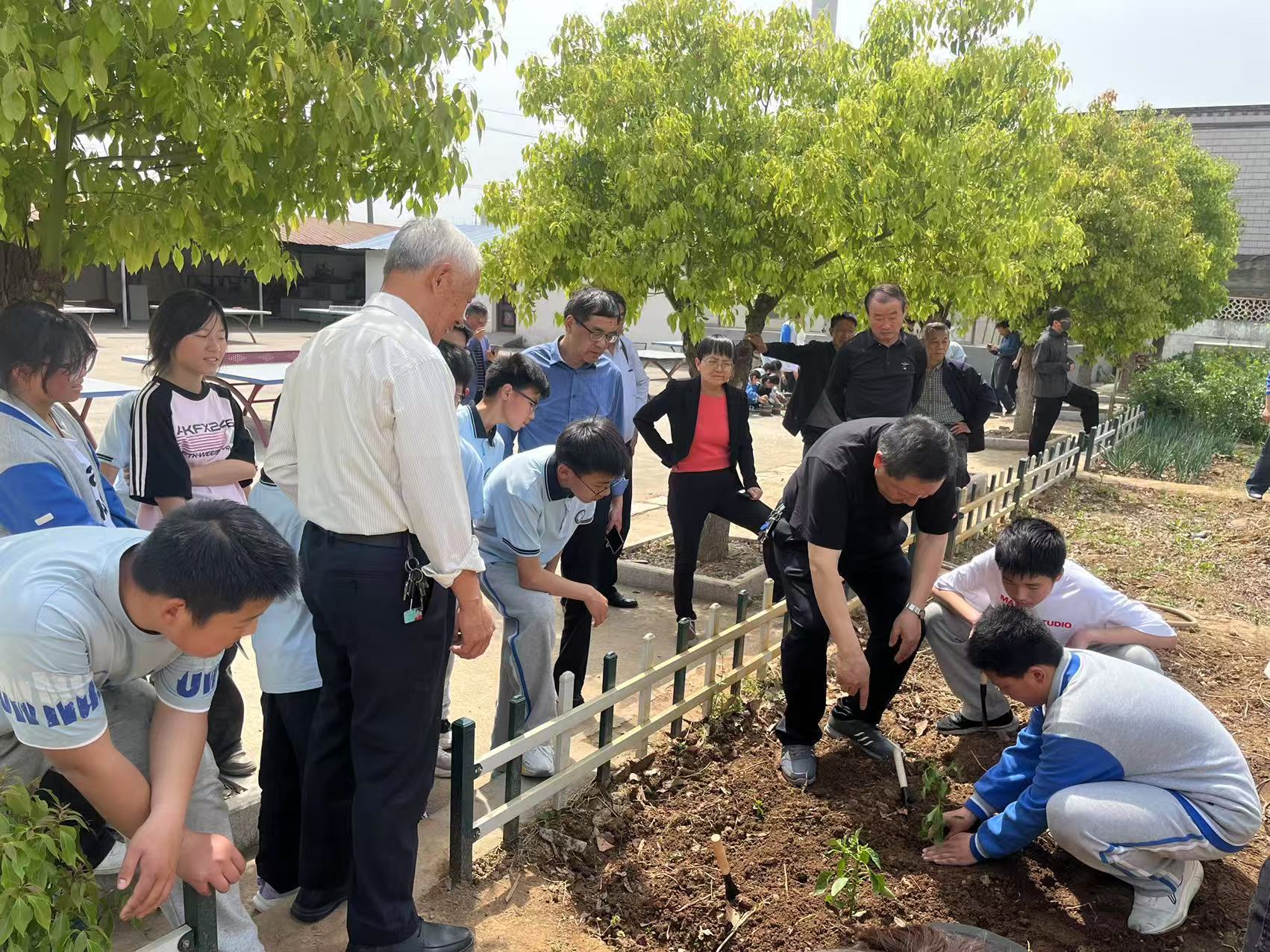 江苏省丹阳市教育局关工委召开“五老”助力学校劳动教育专题调研会