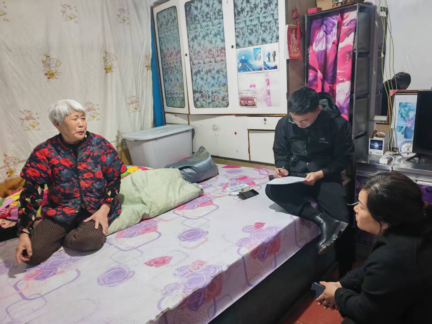 黑龙江省牡丹江市宁安市沙兰镇关工委开展“慰问送关怀 情暖‘五老’心”活动