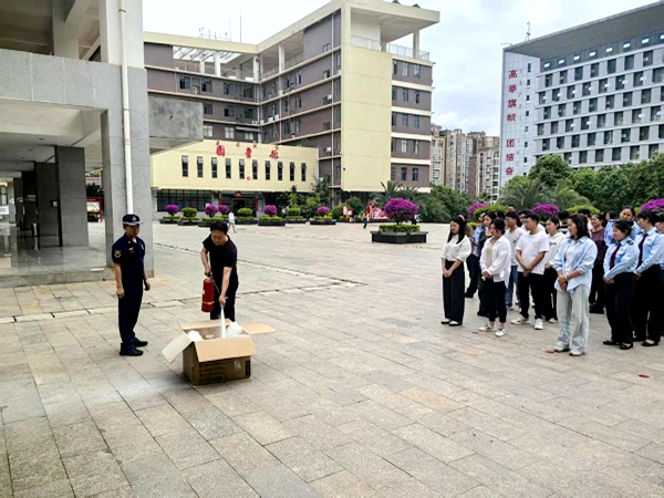 四川省凉山州宁南县政务服务管理局关工委开展消防（地震）知识培训及演练活动