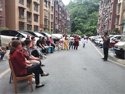 贵州省贵阳市乌当区关工委：“院坝课堂”进社区  安全知识进民心