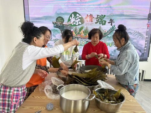 黑龙江省牡丹江市阳明区富江社区关工小组开展“悠悠端午节 浓浓棕香情”端午节主题活动