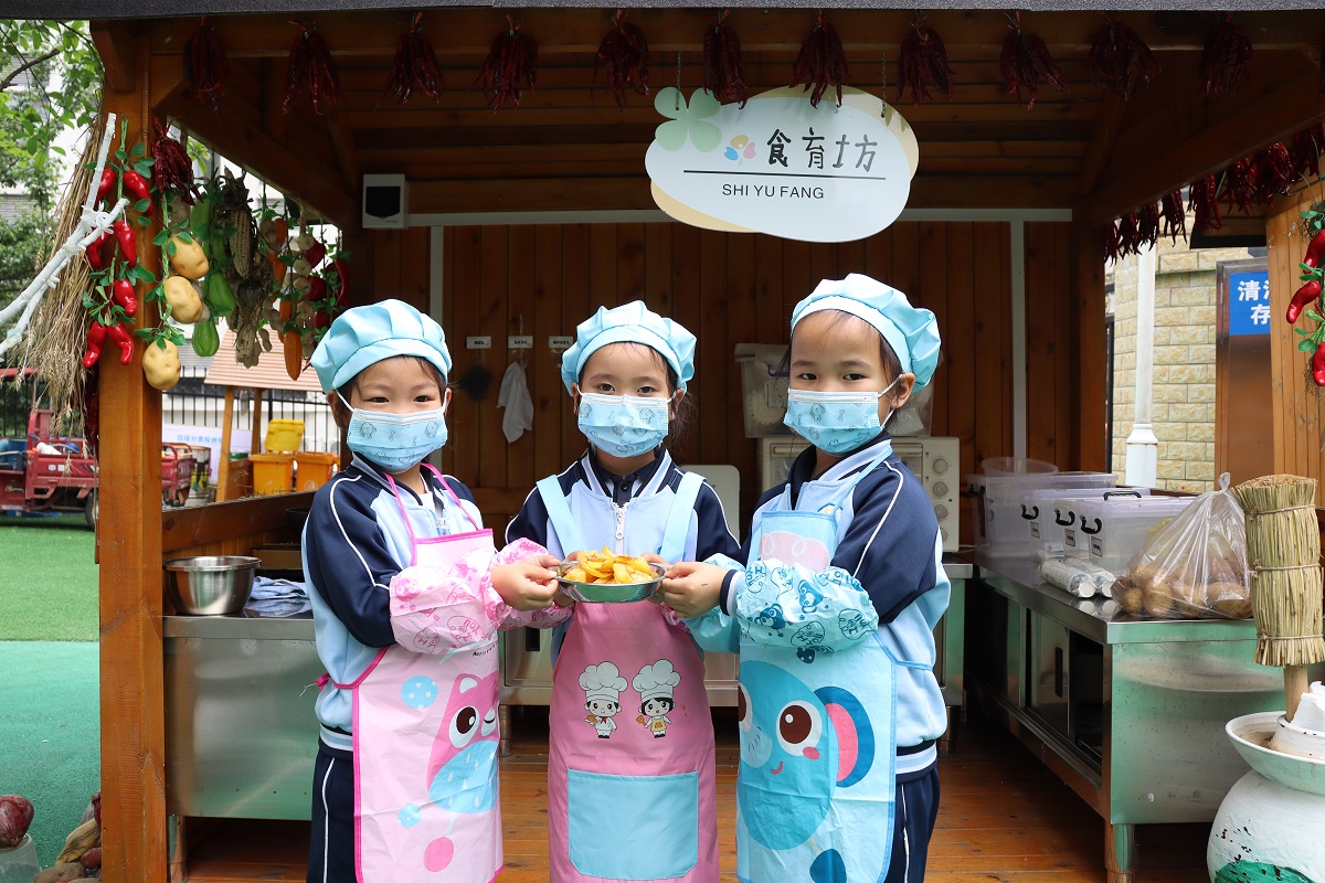 “薯” 光四溢，食育童心——贵州省福泉市第三幼儿园关工委开展食育课活动
