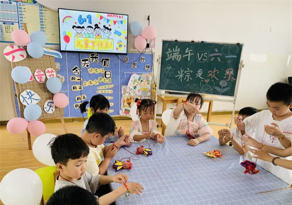 巧手制香囊，五彩祈安康——江苏省徐州市铜山区汉王镇北望幼儿园关工委开展端午节传统文化体验活动