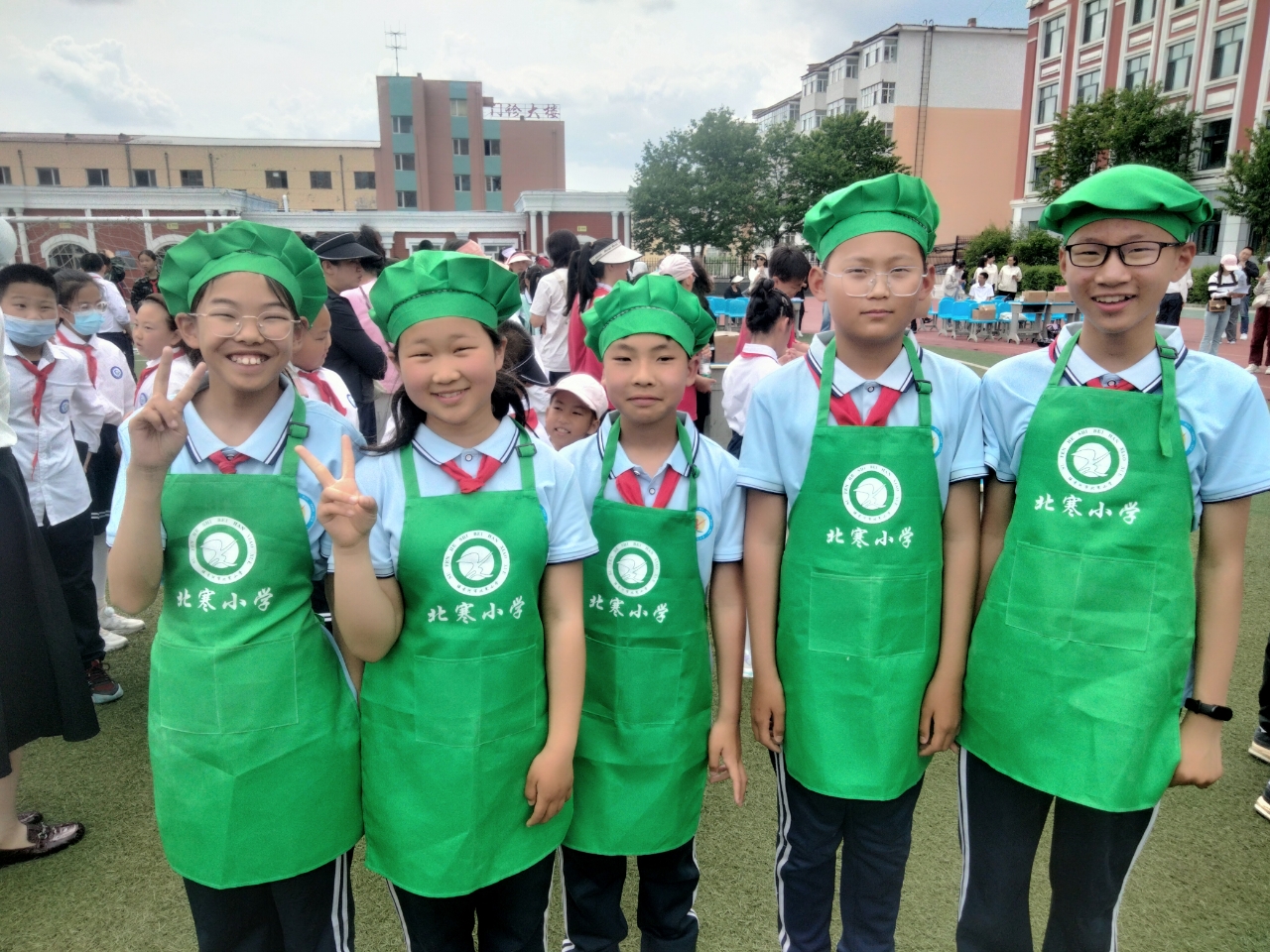 黑龙江省牡丹江市绥芬河市北寒小学关工委组织学生参加绥芬河市首届劳动技能大赛