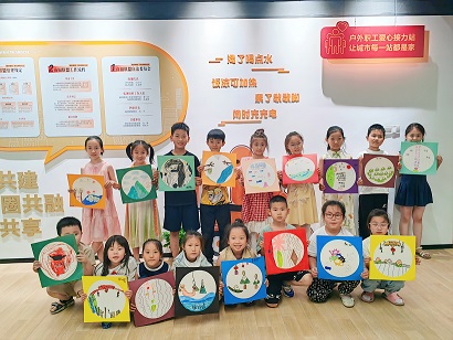 无锡市惠山区洛社镇张镇桥村关工委开展“夏至风吟，竹韵手作”传统文化体验活动