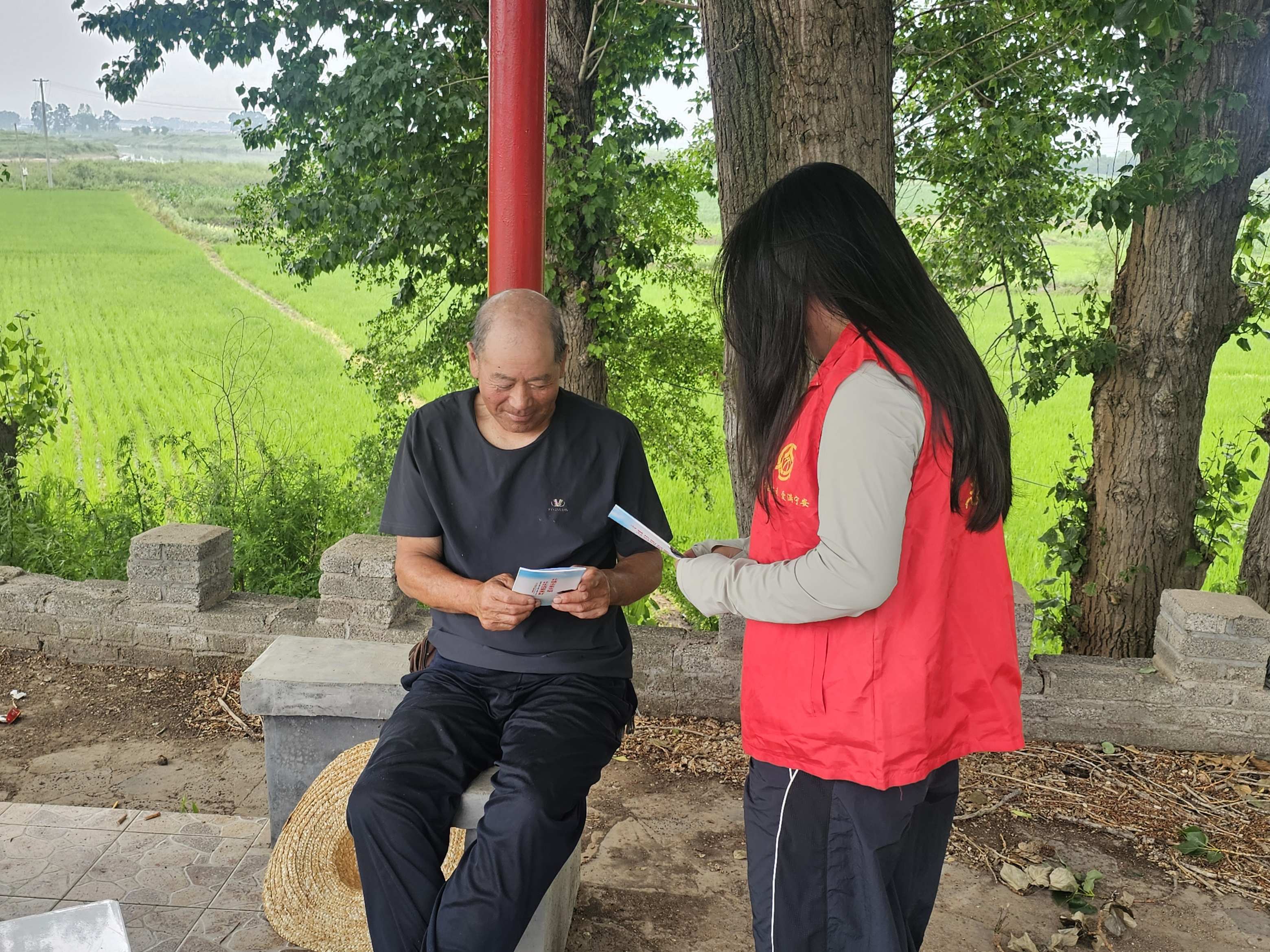 黑龙江省牡丹江市宁安市三陵乡关工委开展“摒弃陈规陋习，弘扬文明新风”主题宣传活动