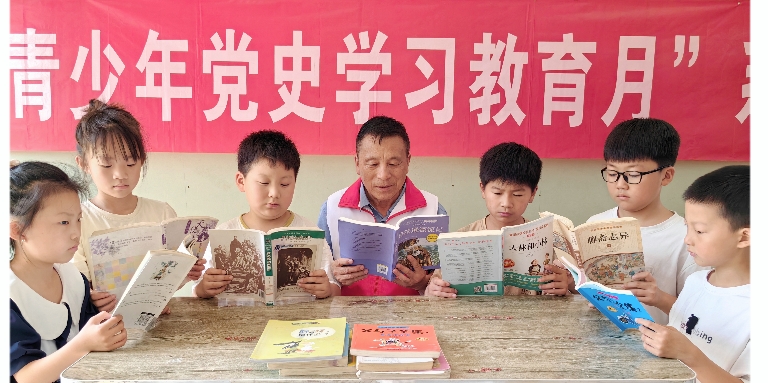安徽省阜阳市阜南县于集乡关工委开展“书书润于集，阅读伴成长”青少年暑期阅读活动