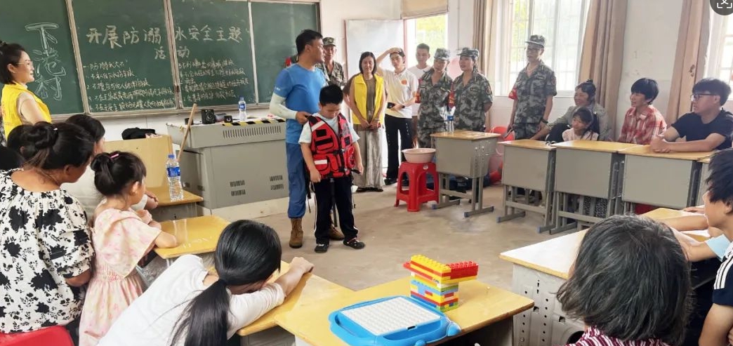 江西省抚州市崇仁县孙坊镇关工委：防溺水安全教育不放假