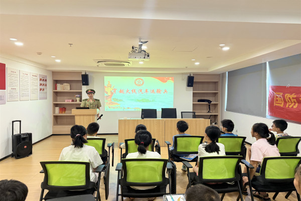 浙江省杭州市富阳区大源镇亭山社区关工委开展“穿越火线，汽车运输兵 ”故事分享会