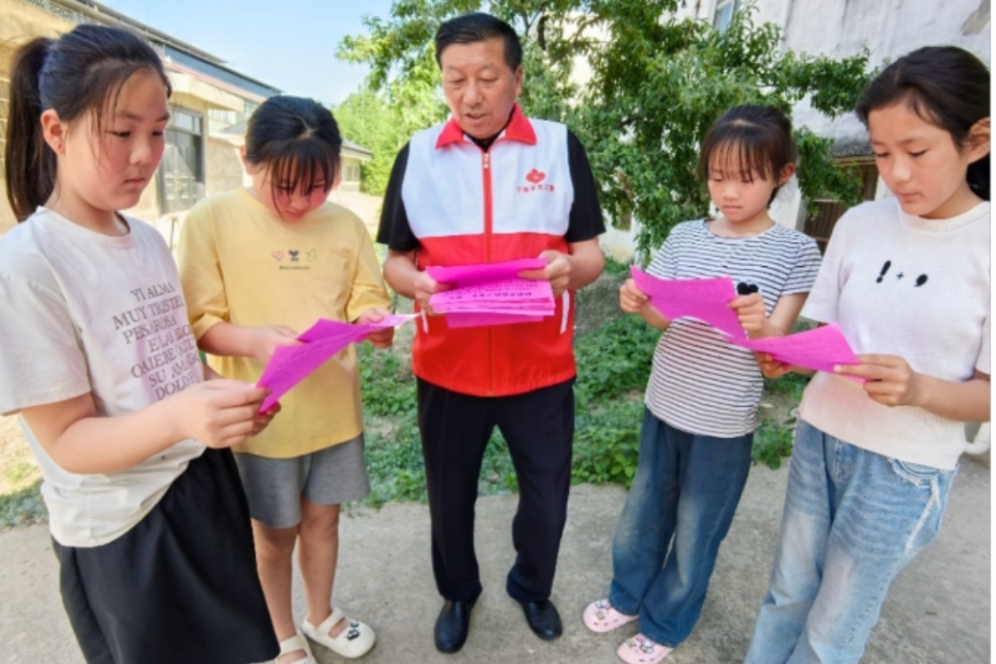 安徽省阜阳市阜南县于集乡关工委开展“生命第一，预防溺水”主题教育活动