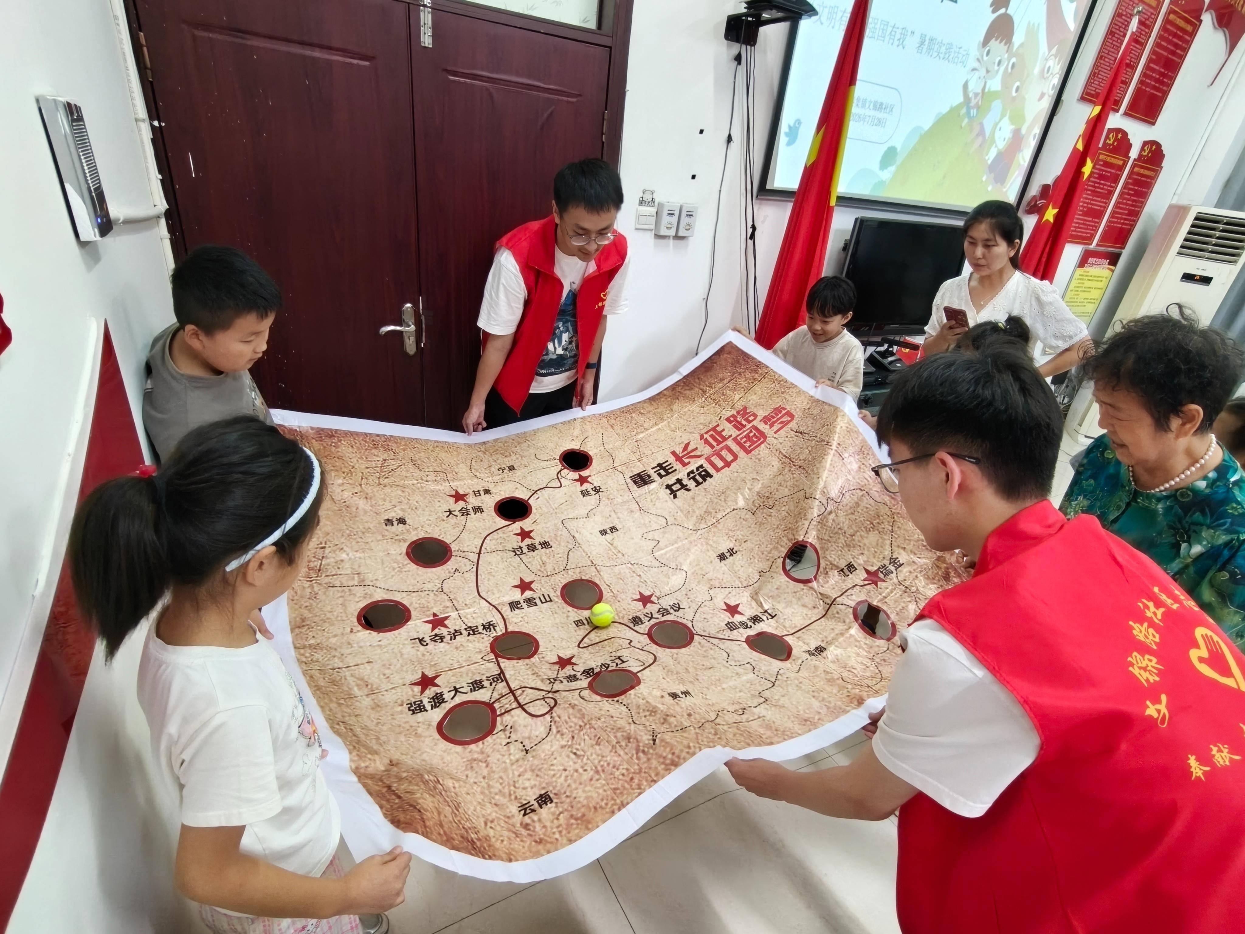 安徽省蚌埠市高新区秦集镇文锦路社区青苗研学社“文明有礼强国有我” 暑期少年研学实践活动