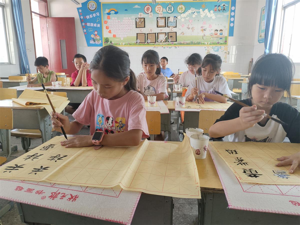 1721320442833129.jpg 2024.7.17江口乡学习站学生软笔书法课1.jpg