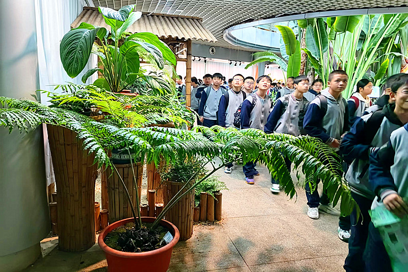江苏省南京市高淳区固城中学关工委组织师生走进中山植物园开启亲近大自然之旅(3).jpg